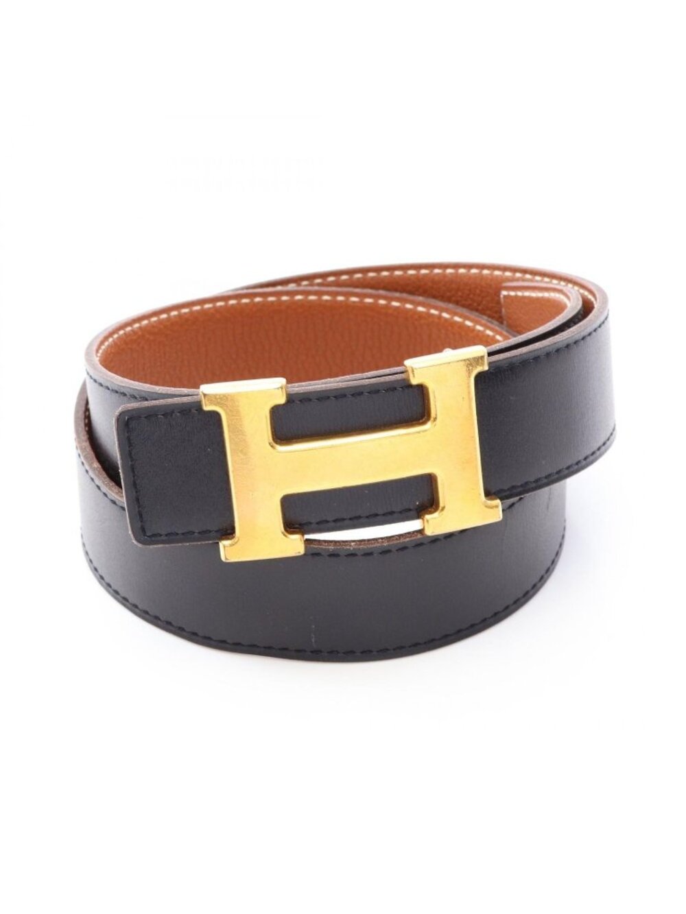 Hermes Belt Constance H Reversible Leather